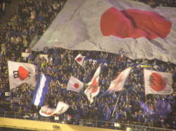 2007.3.28 日本代表対シリア代表　国立競技場ホーム側